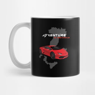 Lamborghini trip across Italy Mug